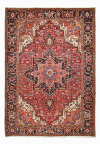 Tapis persan - Nomadic - 347 x 253 cm - rouge