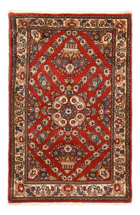 Tapis persan - Classique - 194 x 122 cm - rouge