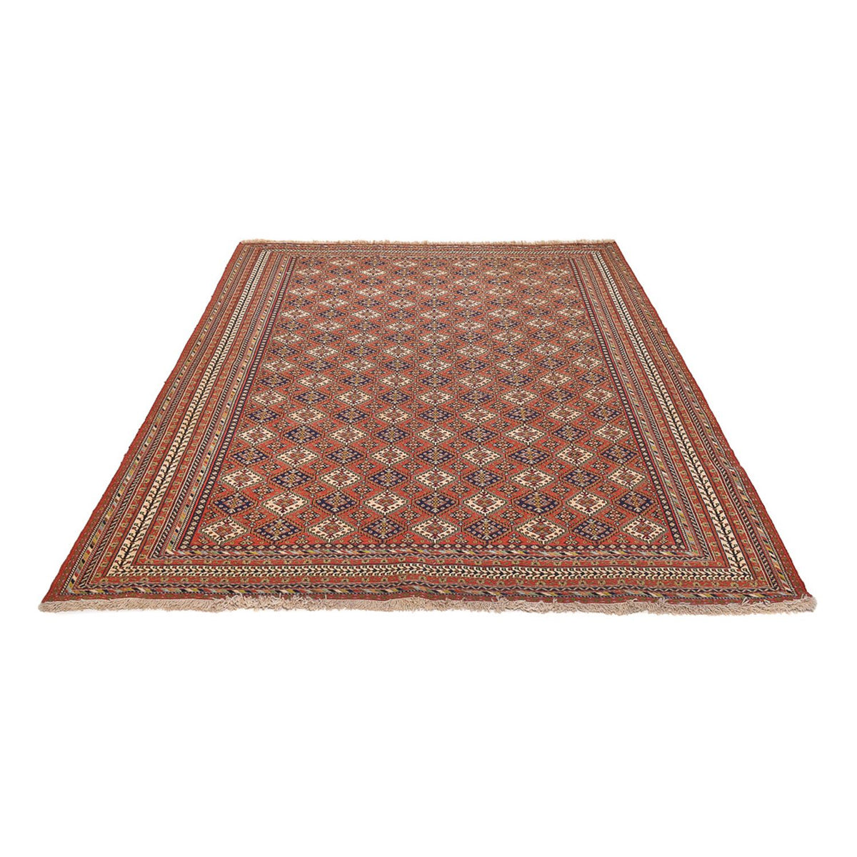 Tapis persan - Classique - 194 x 122 cm - rouge