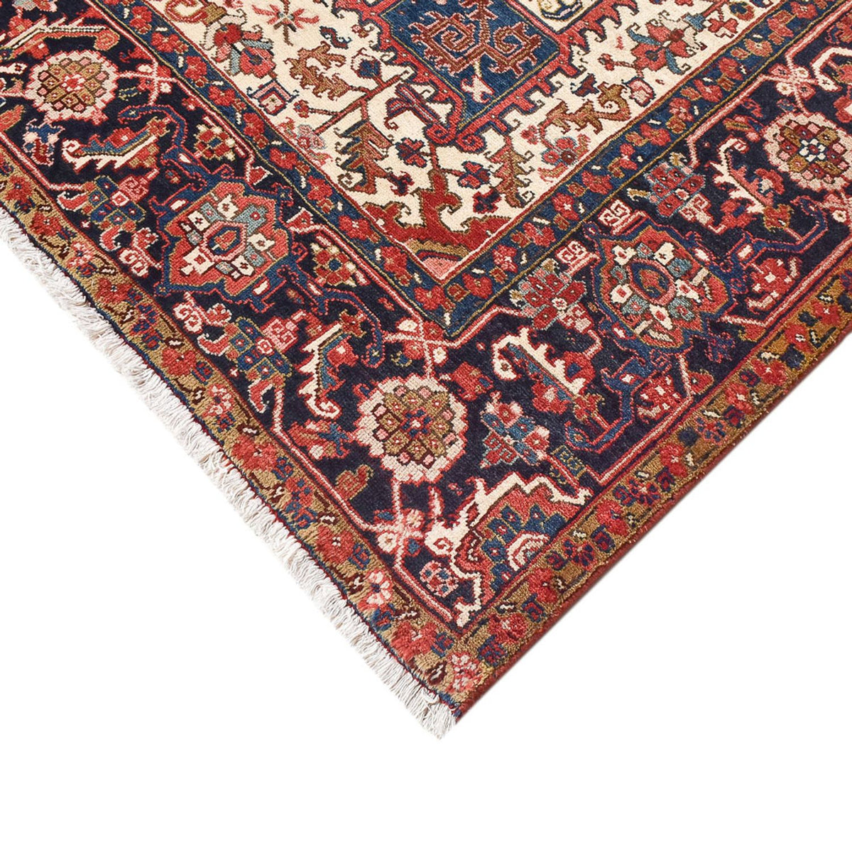 Tapis persan - Nomadic - 342 x 251 cm - rouge