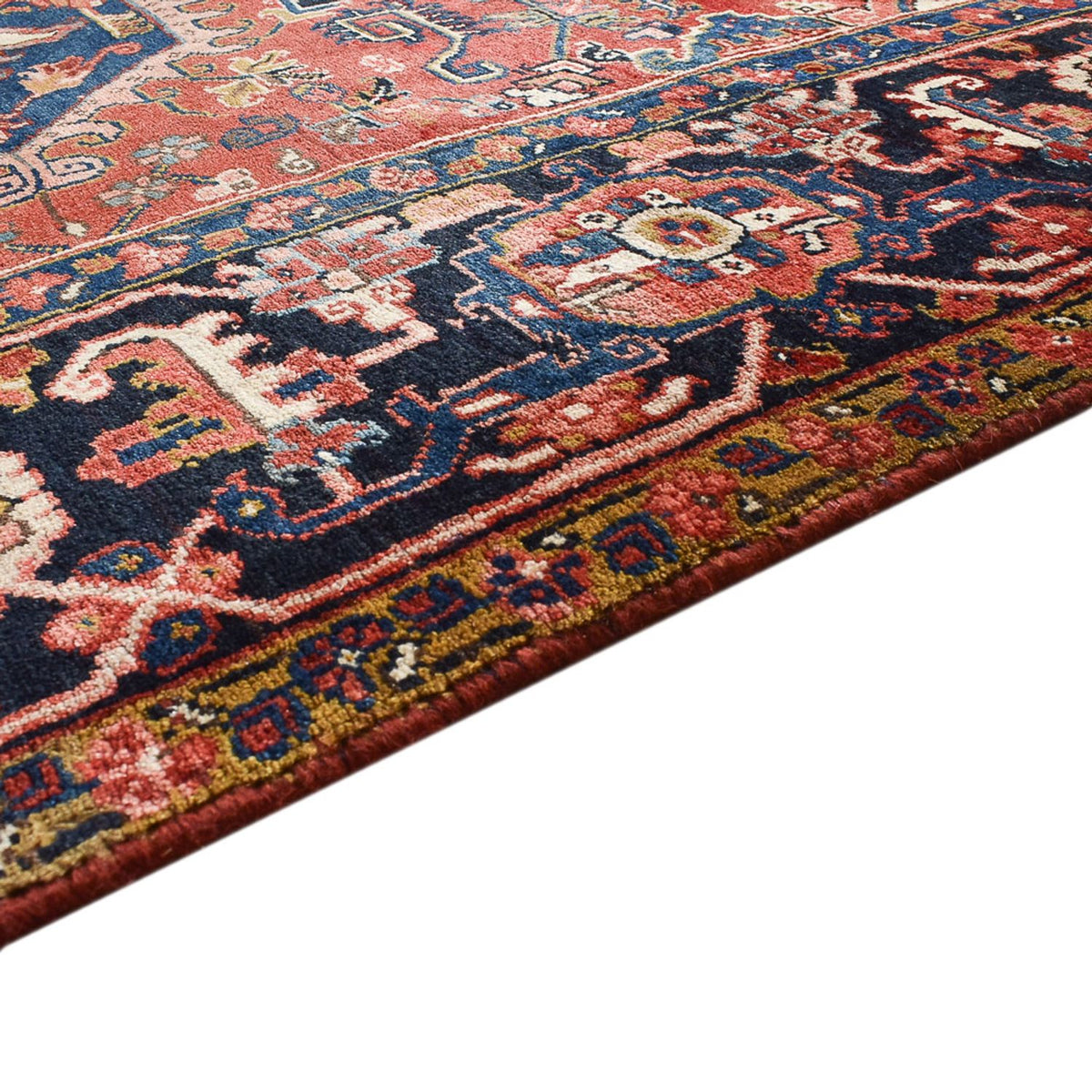Tapis persan - Nomadic - 342 x 251 cm - rouge