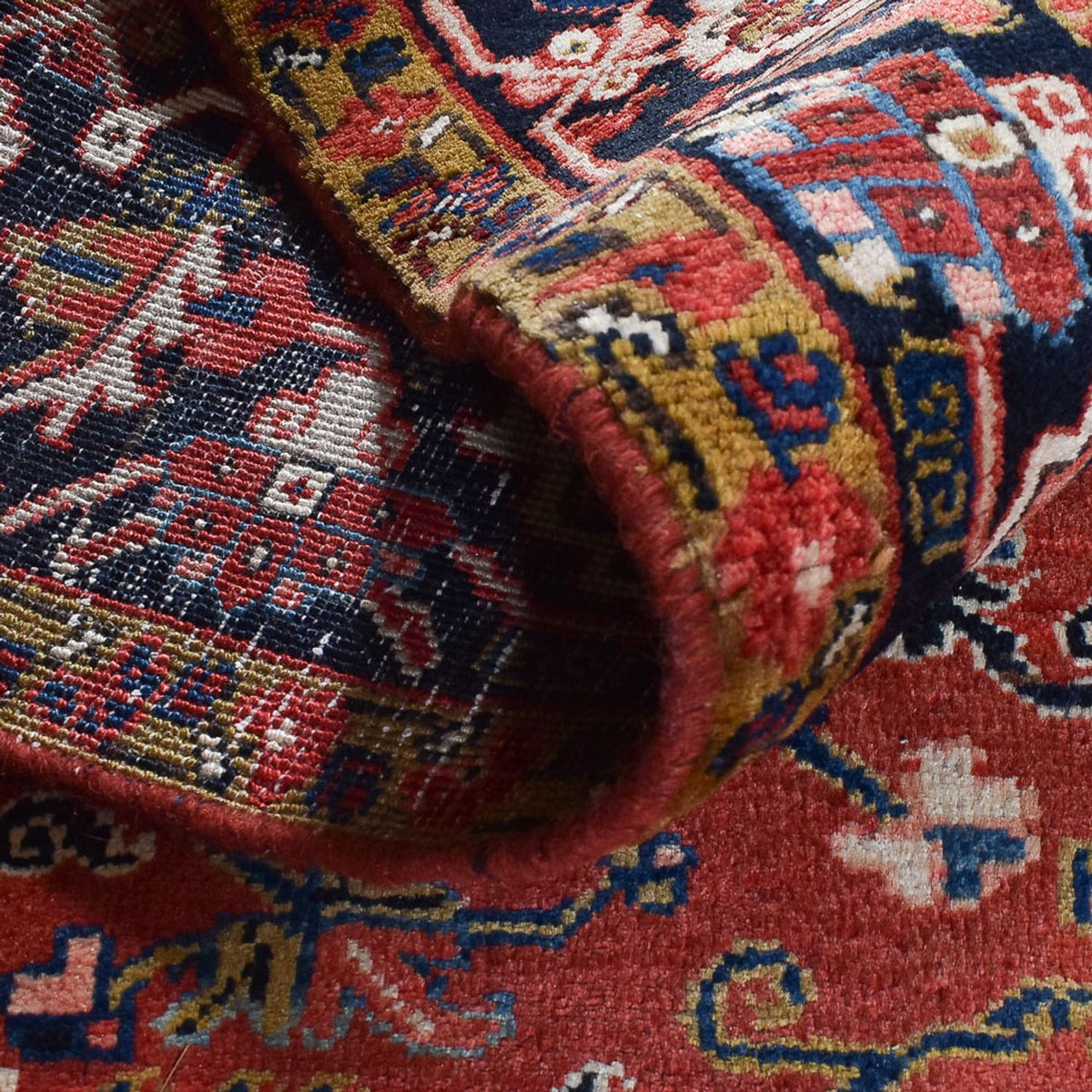 Tapis persan - Nomadic - 342 x 251 cm - rouge