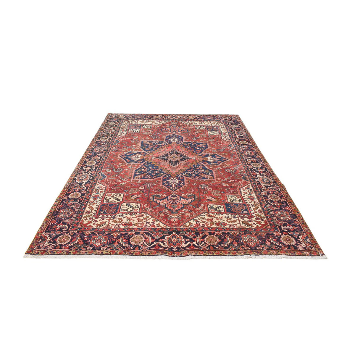 Tapis persan - Nomadic - 342 x 251 cm - rouge