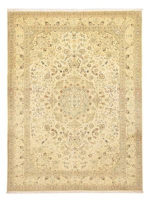 Tapis persan - Tabriz - Royal - 342 x 252 cm - beige clair