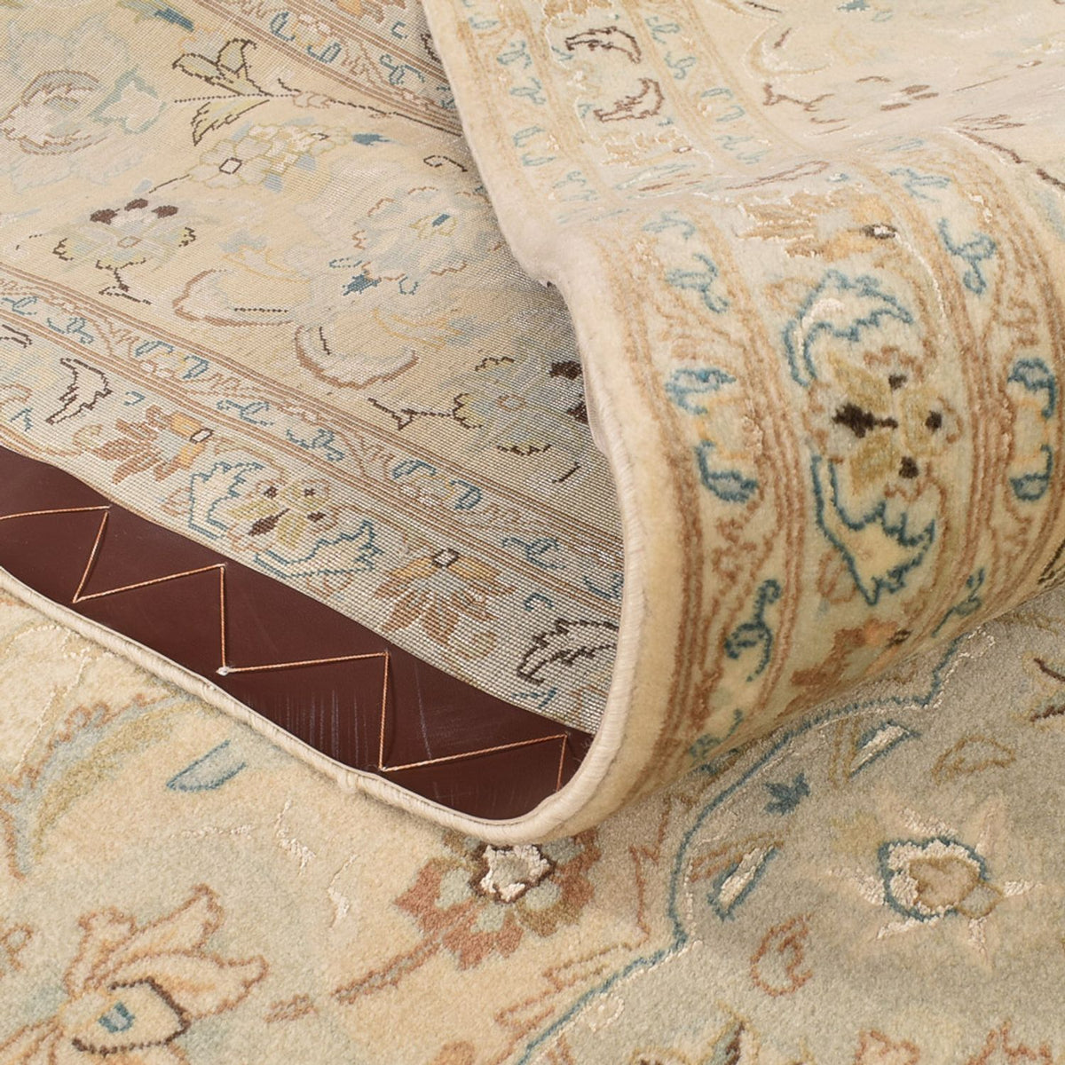 Tapis persan - Tabriz - Royal - 342 x 252 cm - beige clair