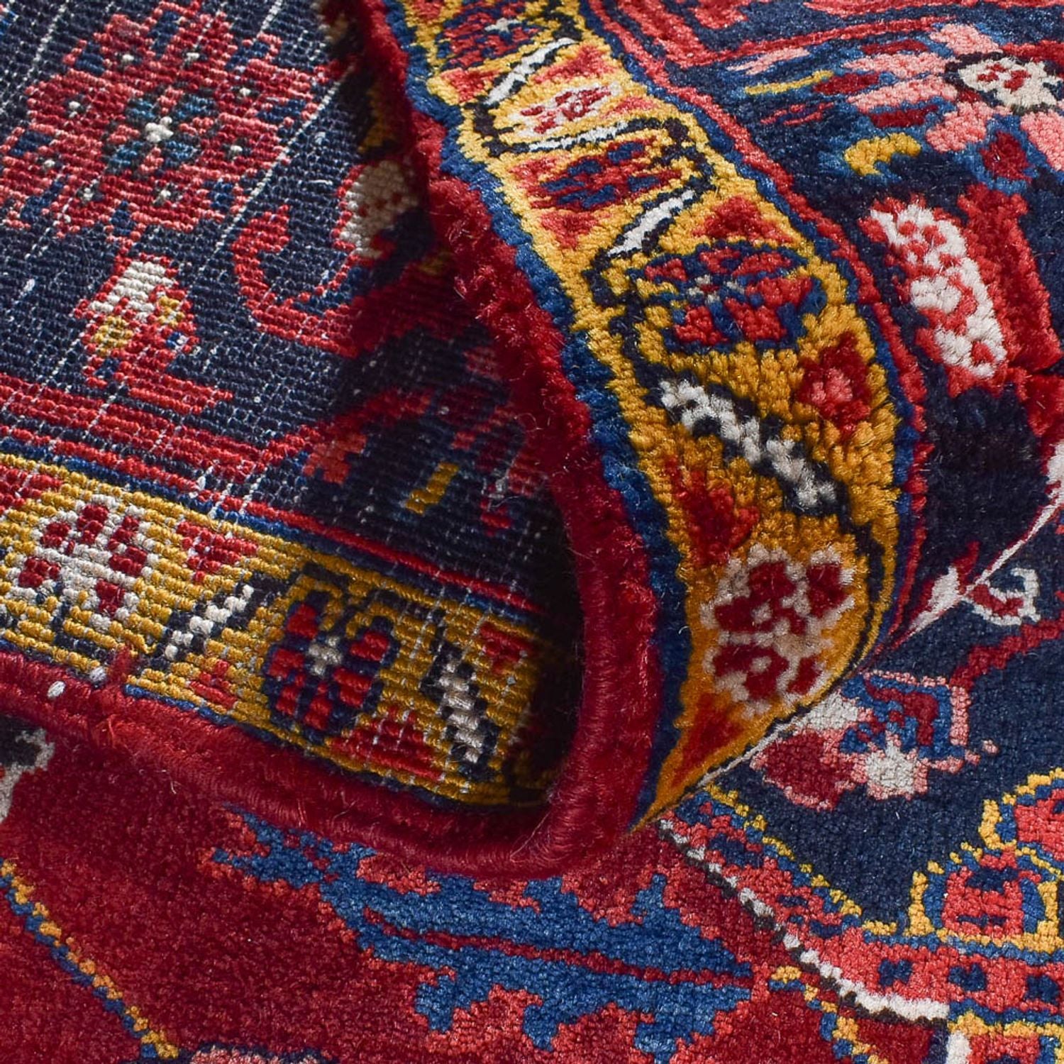 Tapis persan - Nomadic - 344 x 257 cm - rouge