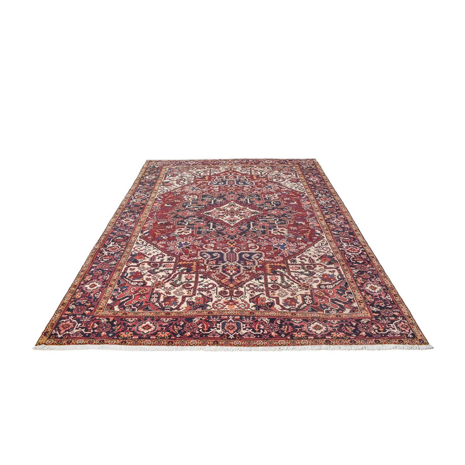 Tapis persan - Nomadic - 344 x 257 cm - rouge