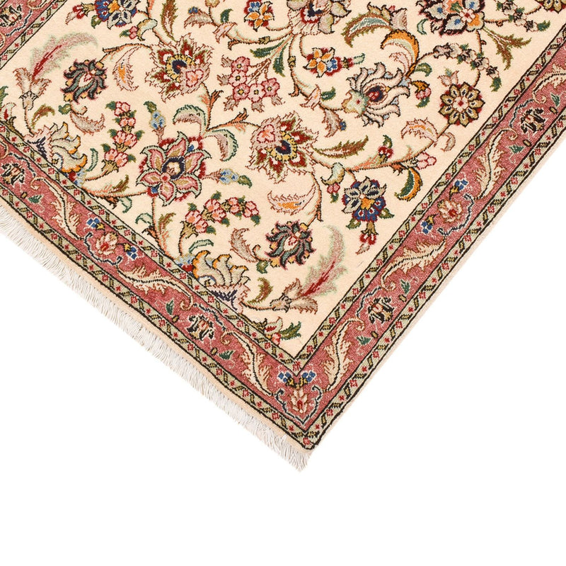 Tapis de couloir Tapis persan - Tabriz - Royal - 286 x 70 cm - beige