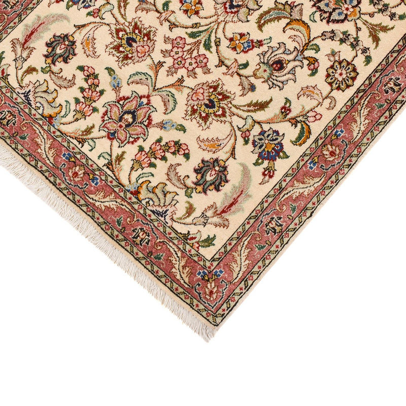 Tapis de couloir Tapis persan - Tabriz - Royal - 284 x 70 cm - beige