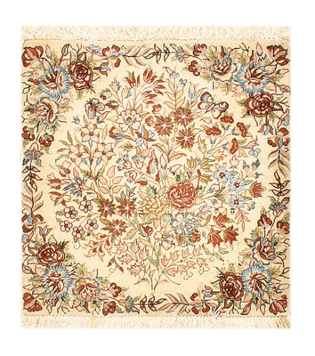 Tapis persan - Royal - 54 x 52 cm - multicolore