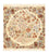 Tapis persan - Royal - 54 x 52 cm - multicolore