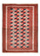Tapis Belutsch - 130 x 95 cm - multicolore
