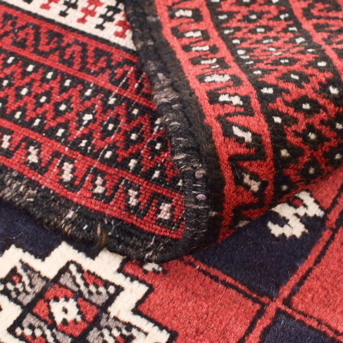 Tapis Belutsch - 130 x 95 cm - multicolore