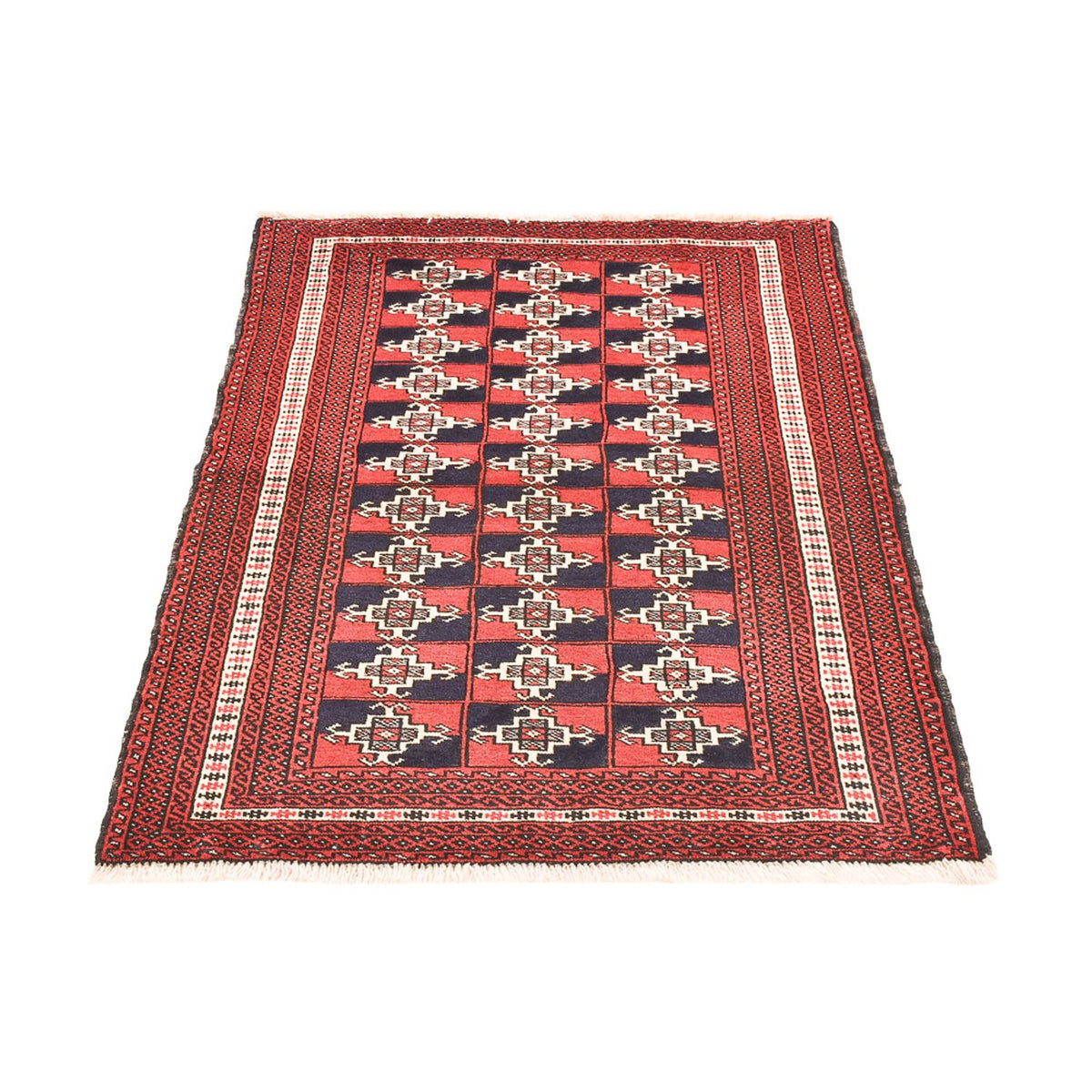 Tapis Belutsch - 130 x 95 cm - multicolore