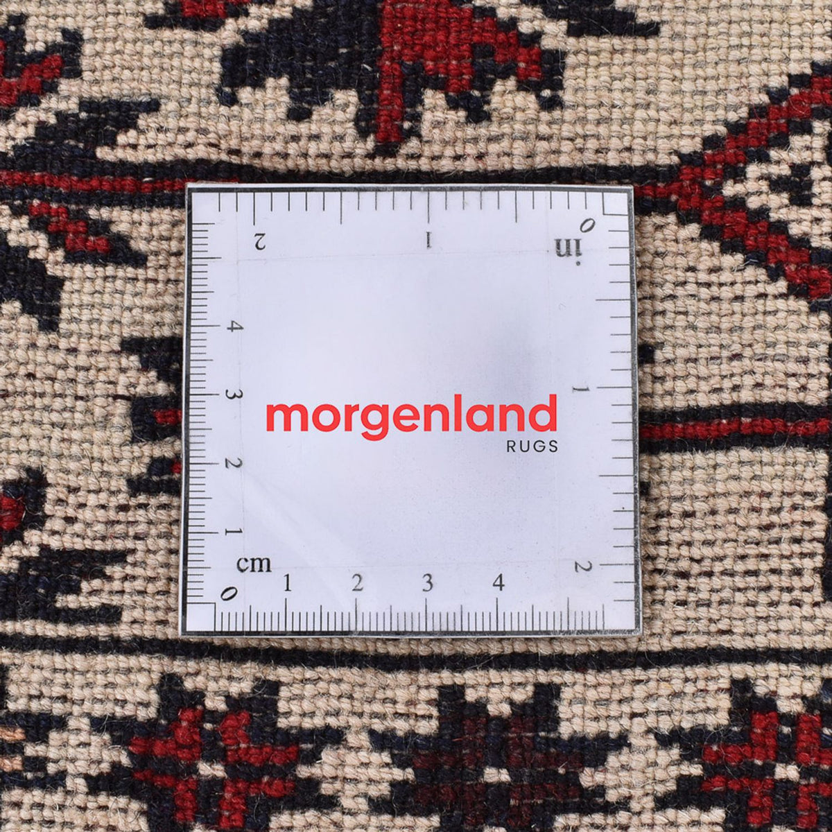 Tapis Belutsch - 128 x 100 cm - multicolore