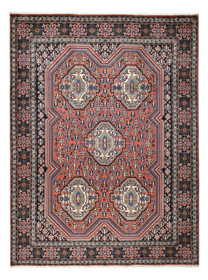 Tapis persan - Nomadic - 343 x 247 cm - rouge clair