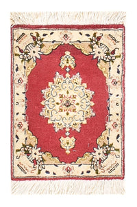 Tapis Gabbeh - Persan Kashkuli - 40 x 40 cm - rouge