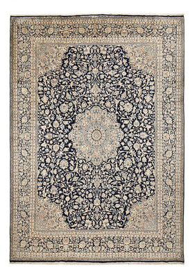 Tapis persan - Royal - 420 x 300 cm - bleu foncé