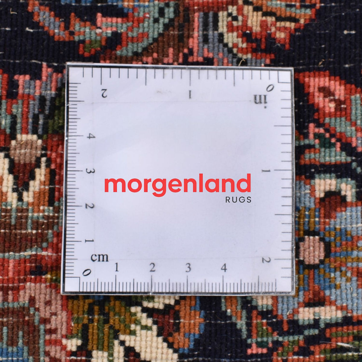 Tapis de couloir Tapis persan - Bidjar - 200 x 70 cm - bleu foncé