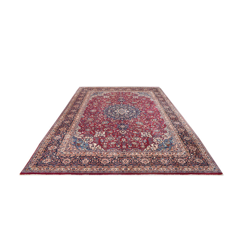 Tapis persan - Keshan - 340 x 245 cm - rouge foncé
