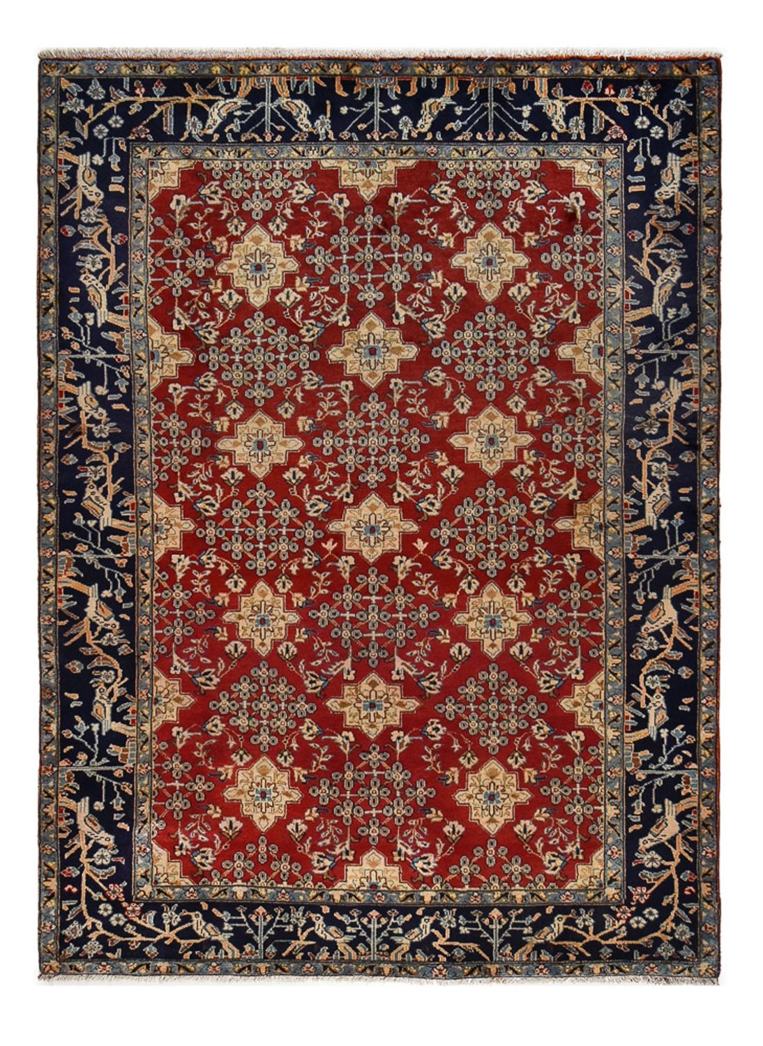 Tapis persan - Classique - 260 x 191 cm - rouge