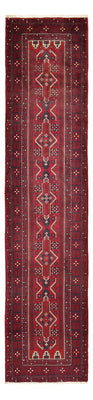 Tapis de couloir Tapis Belutsch - 414 x 97 cm - rouge