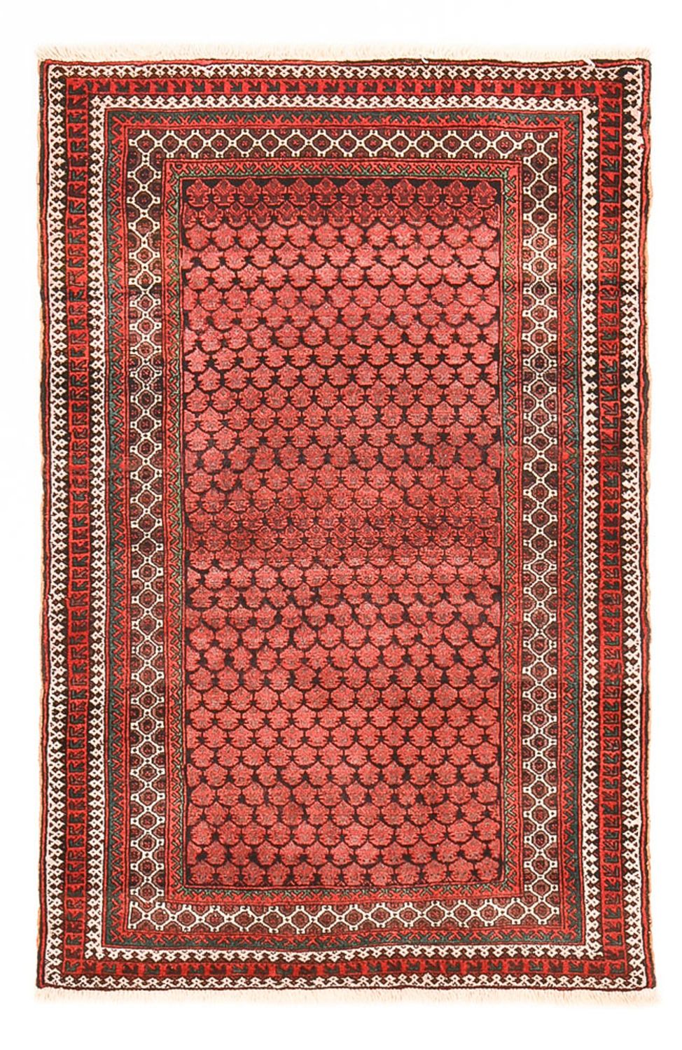 Tapis Belutsch - 141 x 94 cm - rouge
