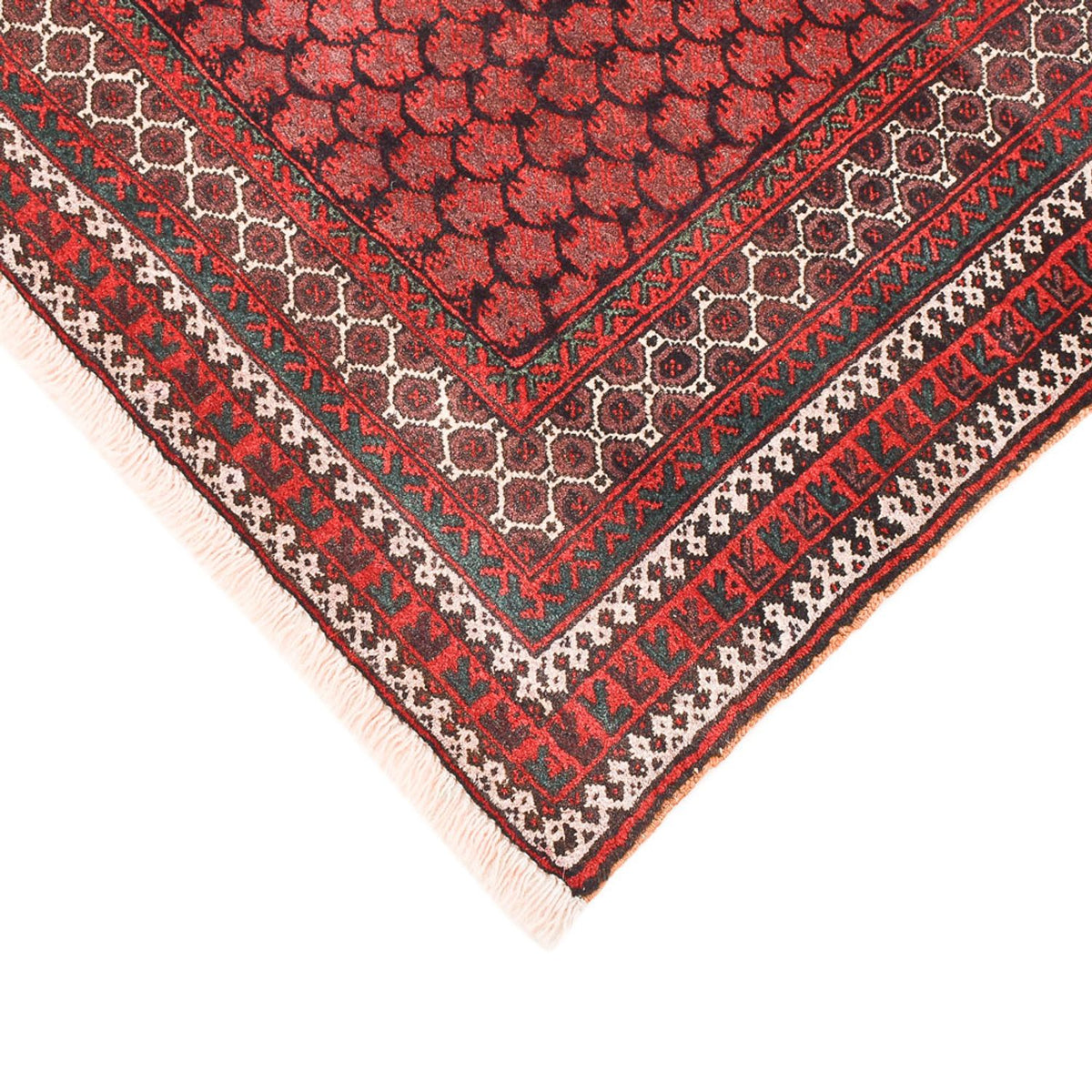 Tapis Belutsch - 141 x 94 cm - rouge
