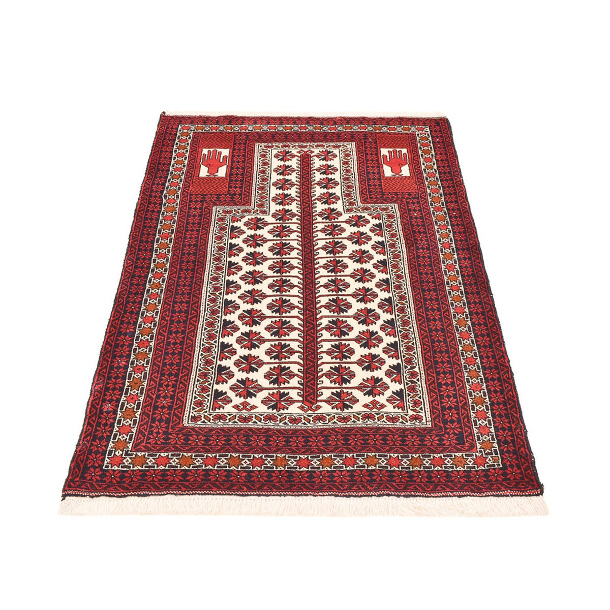 Tapis Belutsch - 143 x 99 cm - multicolore