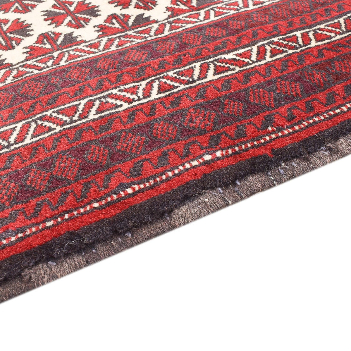 Tapis Belutsch - 137 x 100 cm - multicolore