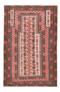 Tapis Belutsch - 146 x 98 cm - multicolore