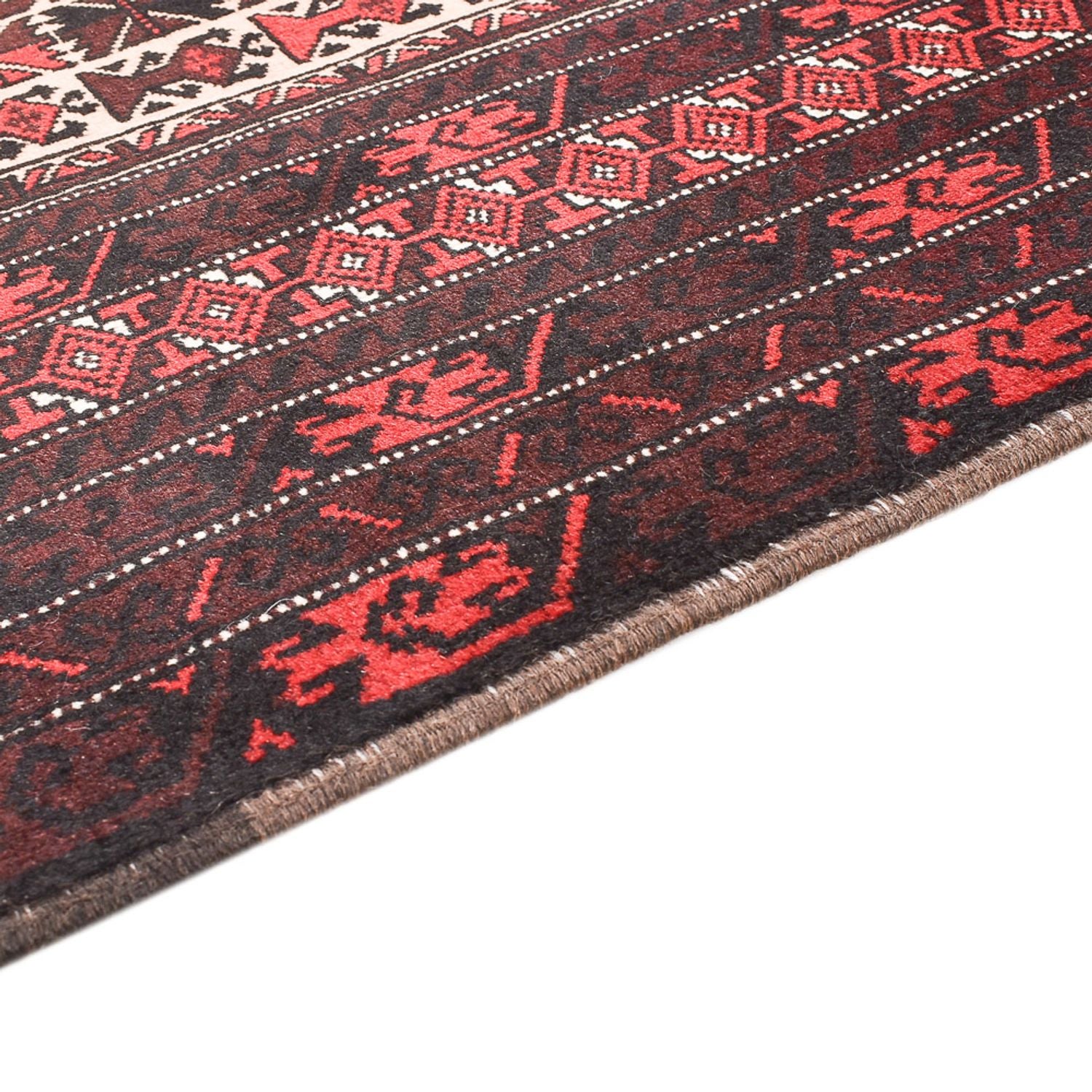 Tapis Belutsch - 146 x 98 cm - multicolore