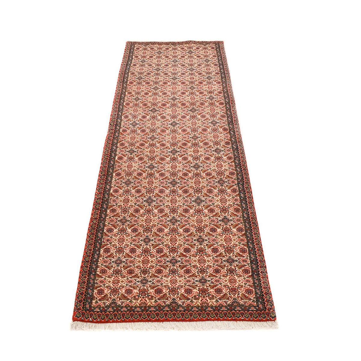 Tapis de couloir Tapis persan - Tabriz - 282 x 83 cm - rouge clair