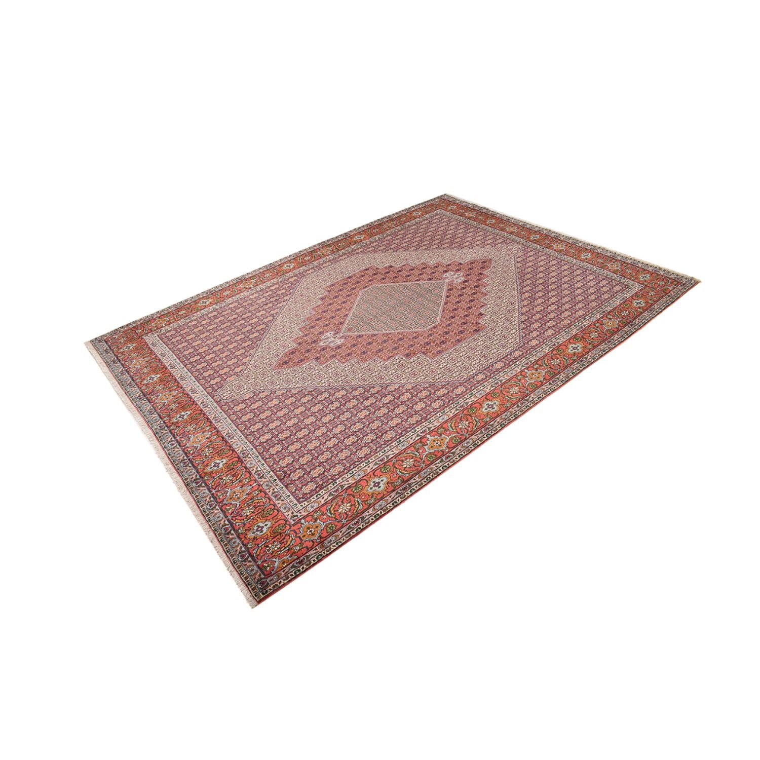 Tapis persan - Classique - 418 x 305 cm - beige foncé