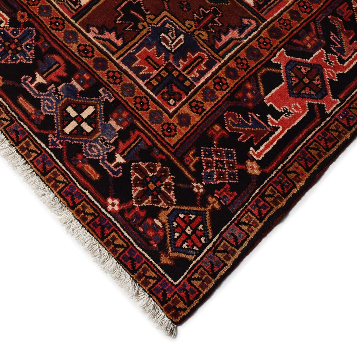 Tapis persan - Nomadic - 292 x 206 cm - rouge
