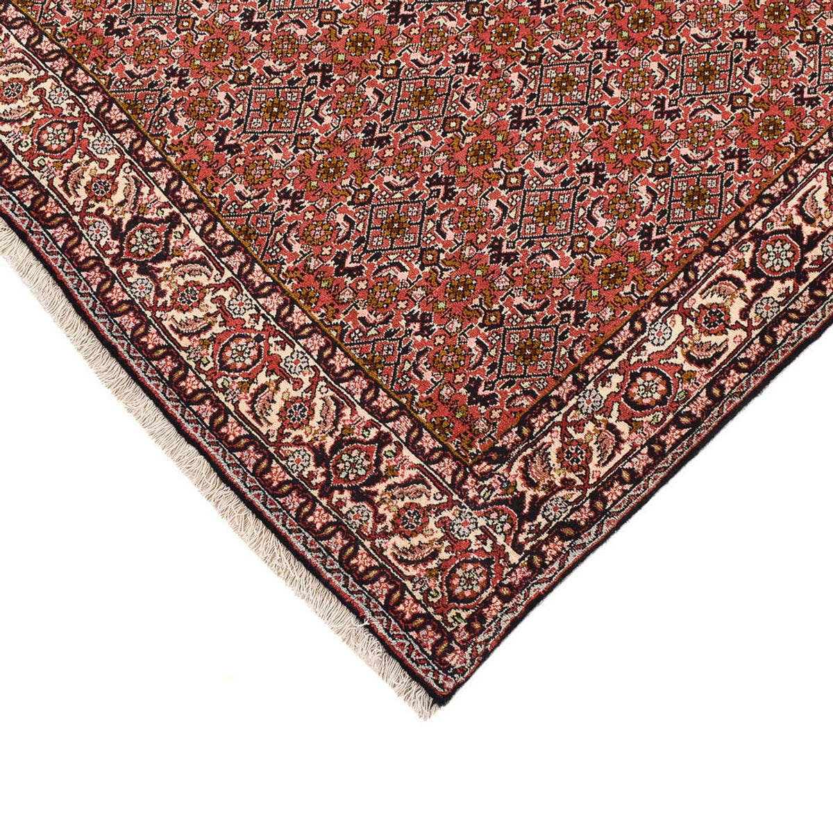 Tapis persan - Bidjar - 218 x 128 cm - rouille