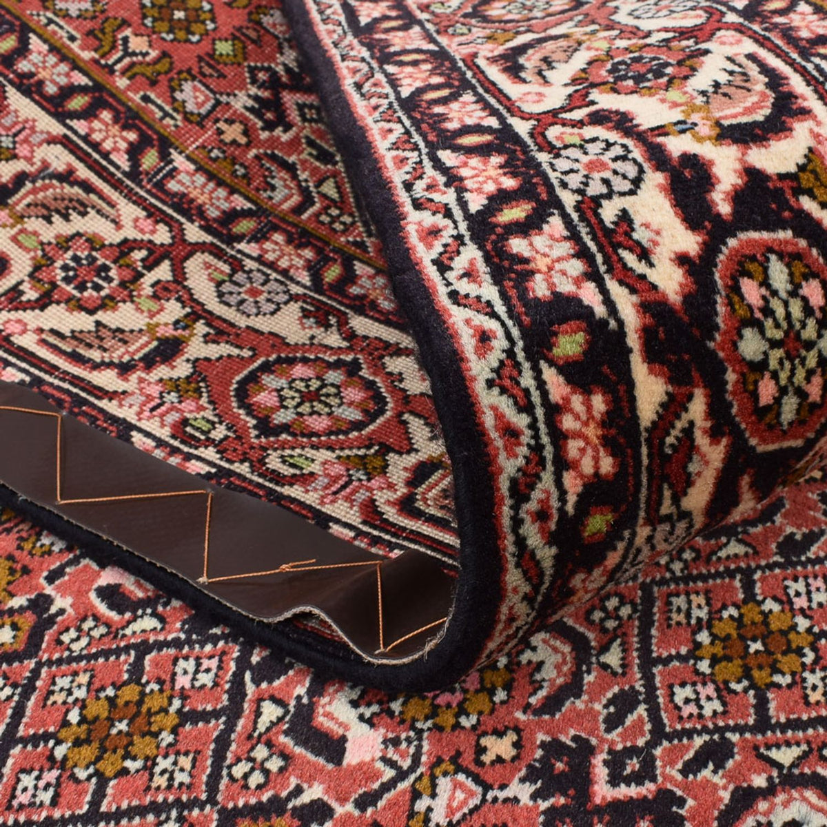 Tapis persan - Bidjar - 218 x 128 cm - rouille