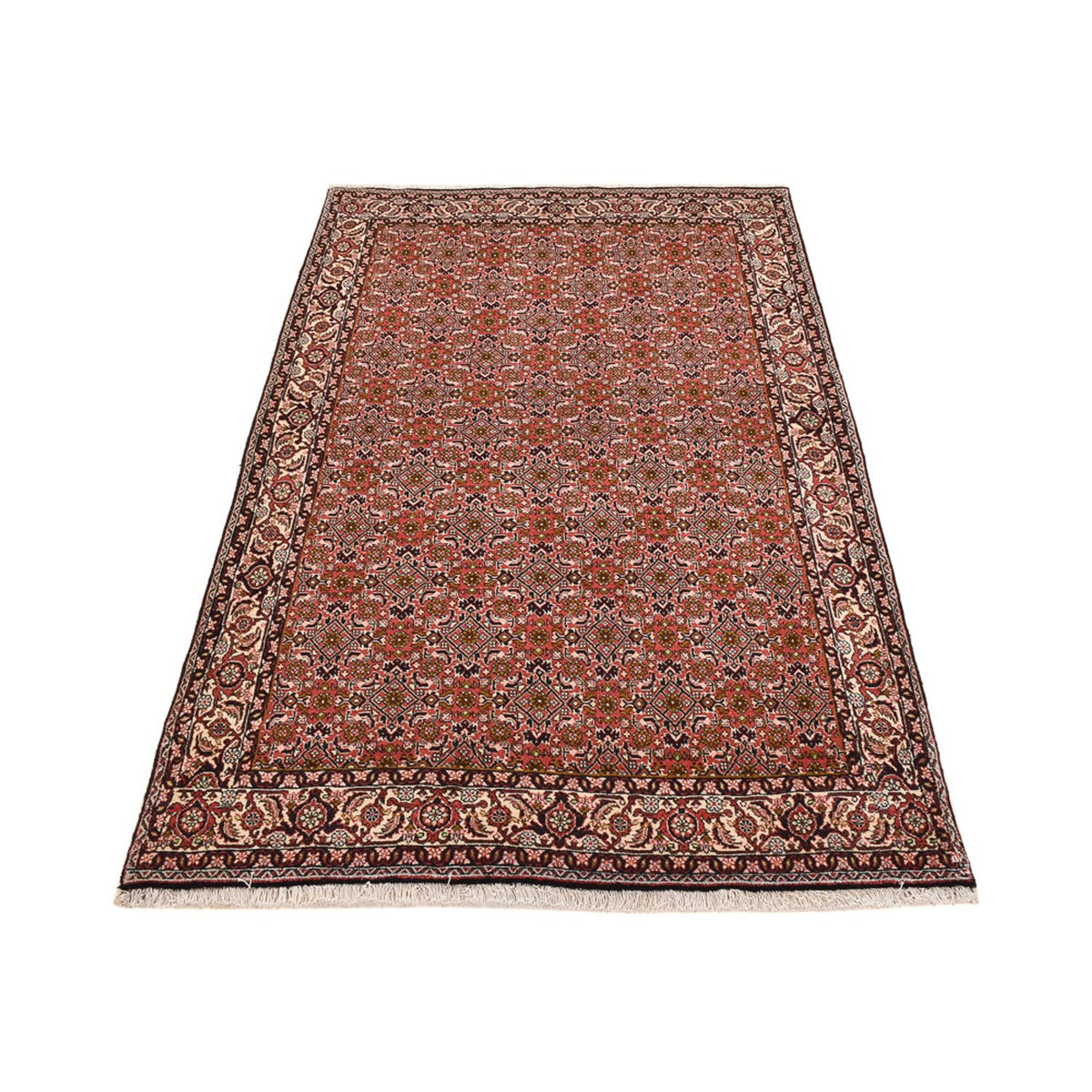 Tapis persan - Bidjar - 218 x 128 cm - rouille