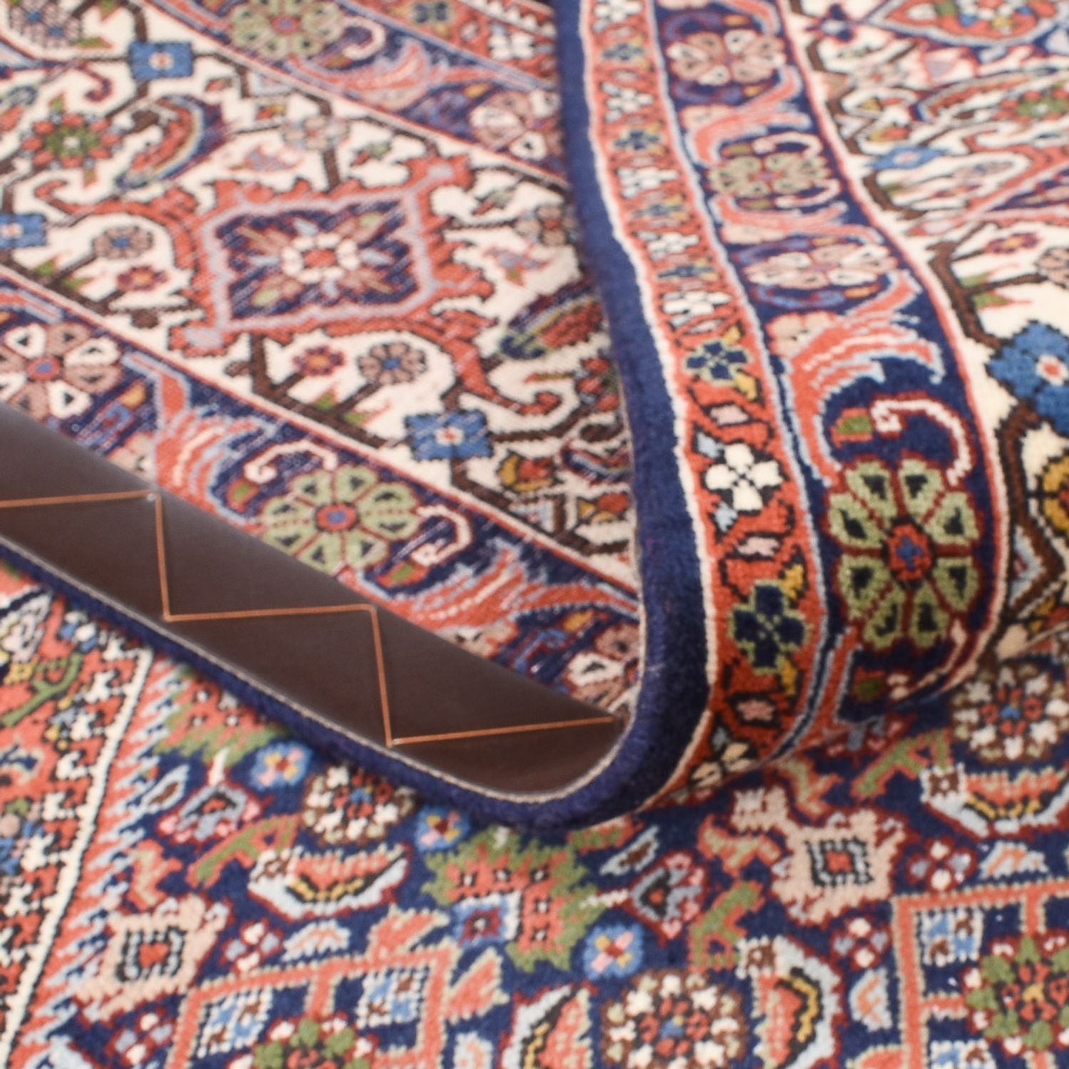 Tapis persan - Bidjar - 238 x 173 cm - rouille