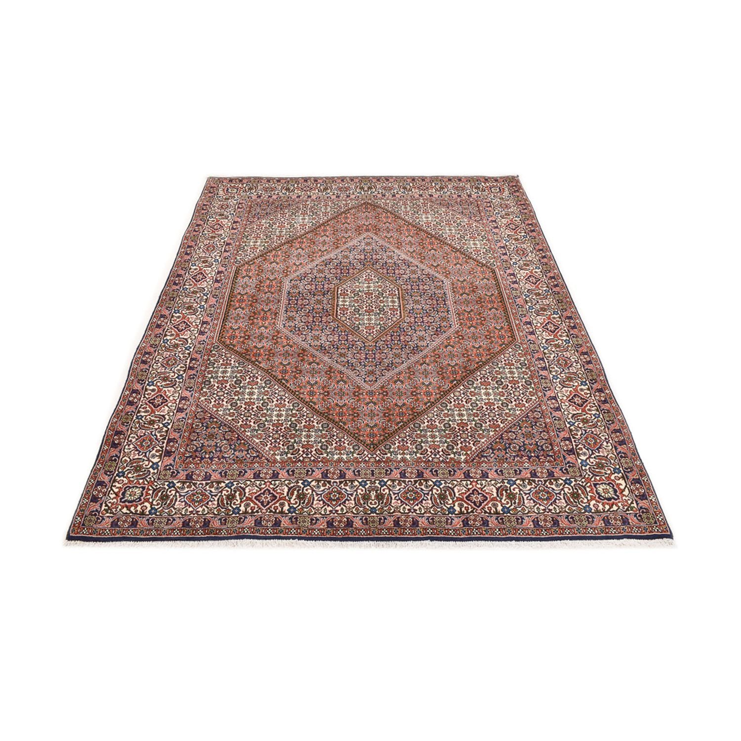 Tapis persan - Bidjar - 238 x 173 cm - rouille