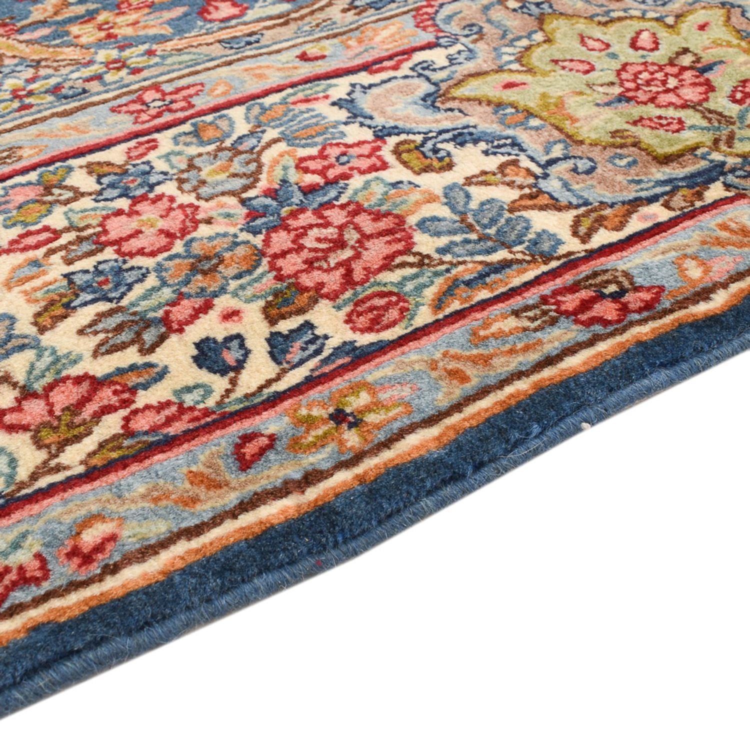 Tapis persan - Royal - 237 x 147 cm - bleu