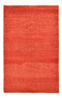 Tapis Gabbeh - Persan - 191 x 123 cm - rouge
