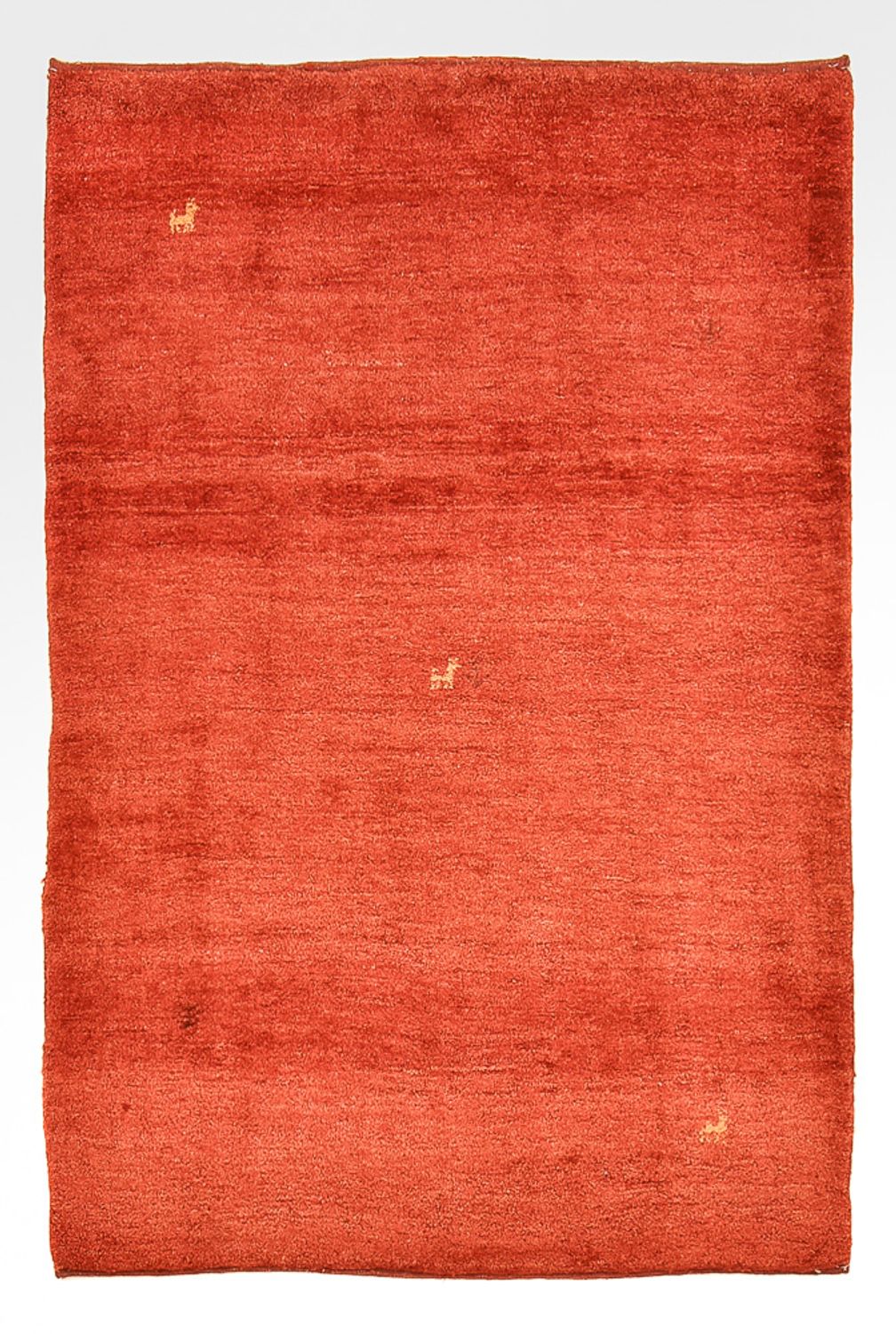 Tapis Gabbeh - Persan - 173 x 126 cm - rouge