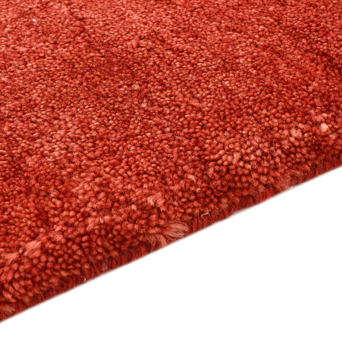 Tapis Gabbeh - Persan - 173 x 126 cm - rouge