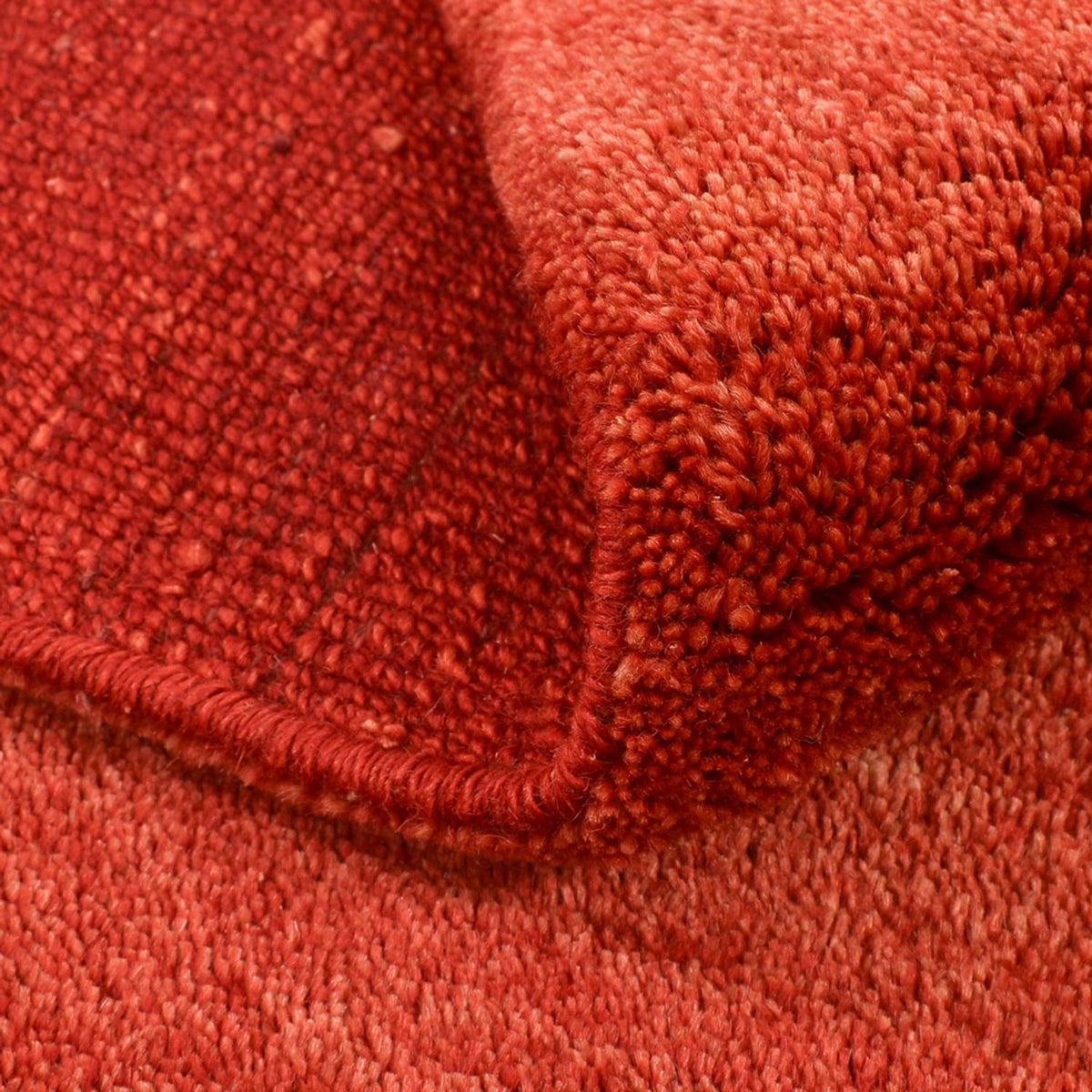 Tapis Gabbeh - Persan - 173 x 126 cm - rouge