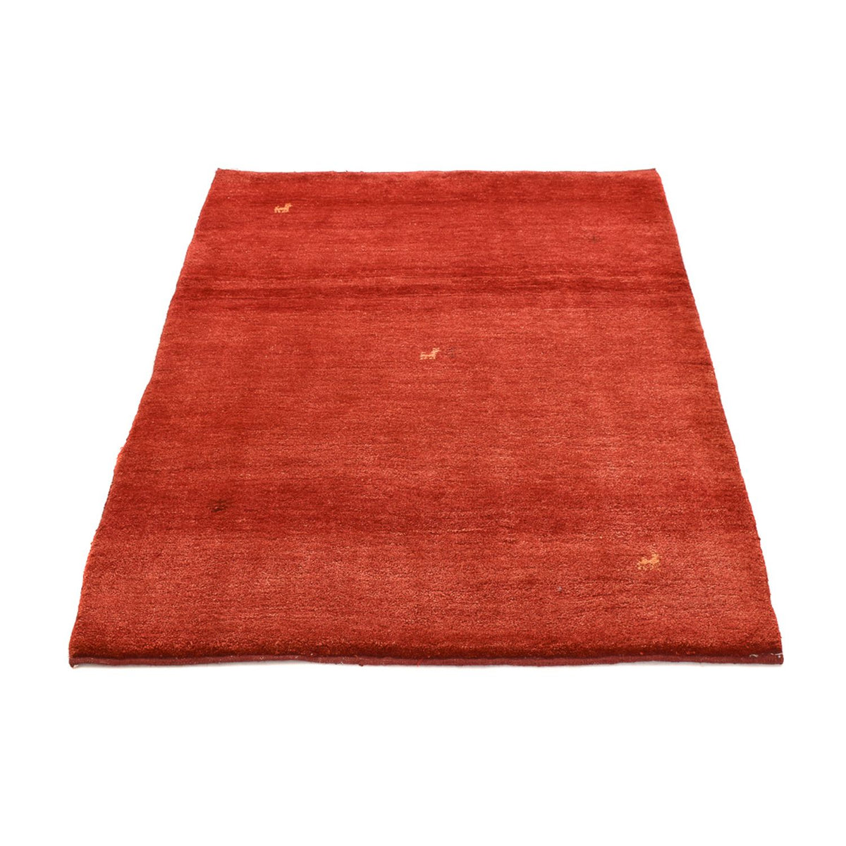 Tapis Gabbeh - Persan - 173 x 126 cm - rouge