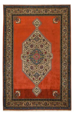 Tapis persan - Nomadic - 317 x 218 cm - rouge