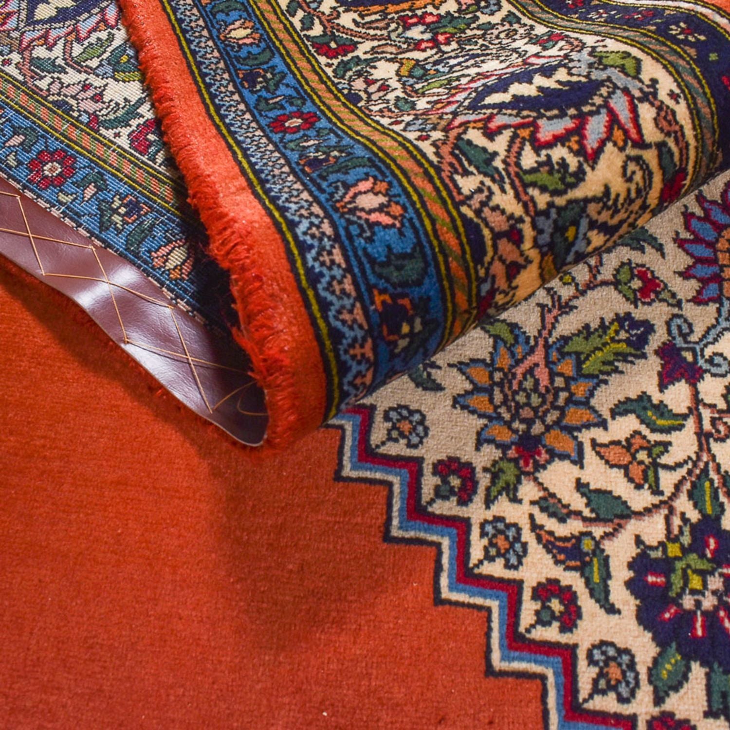 Tapis persan - Nomadic - 317 x 218 cm - rouge