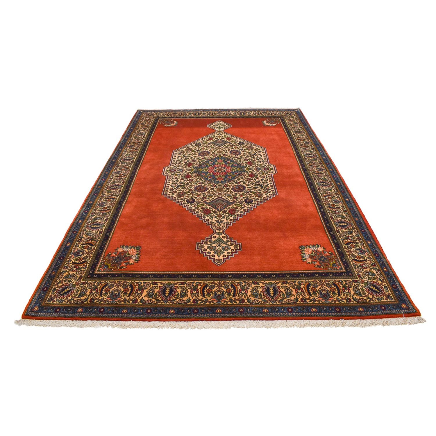 Tapis persan - Nomadic - 317 x 218 cm - rouge
