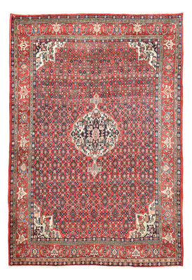 Tapis persan - Bidjar - 286 x 201 cm - rouge